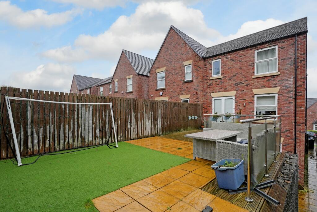 Rear garden