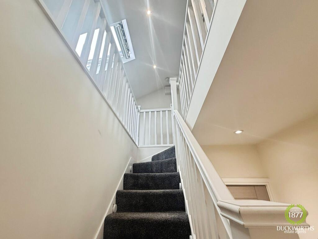 Stairs to master bedroom