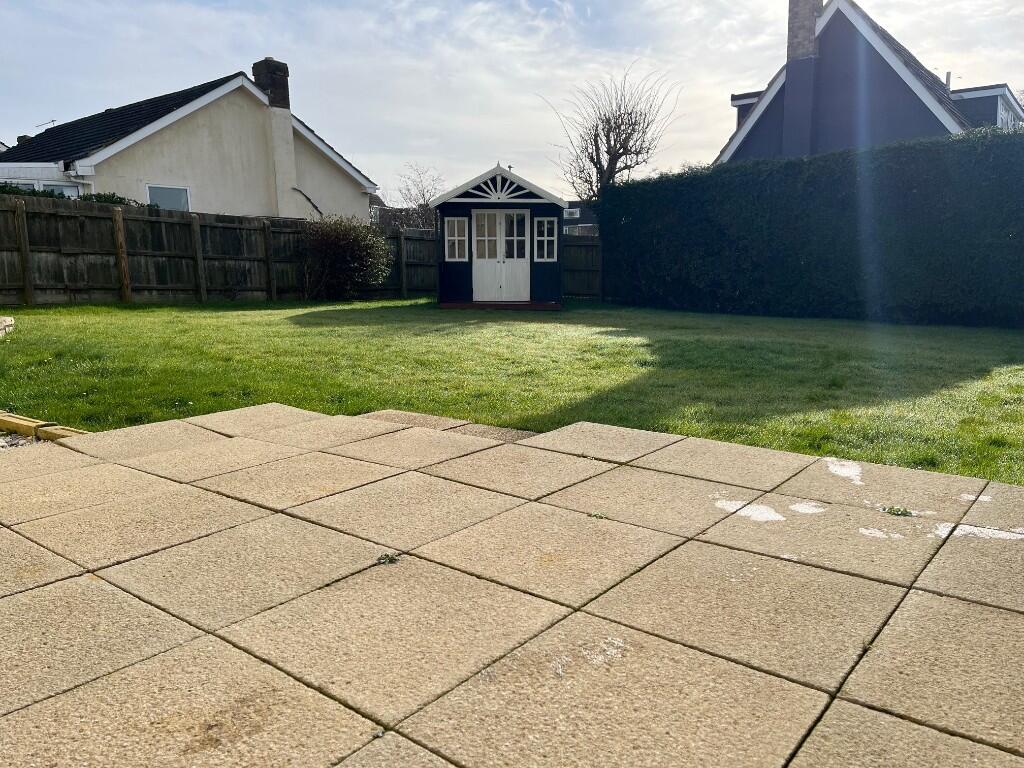 Patio and garden