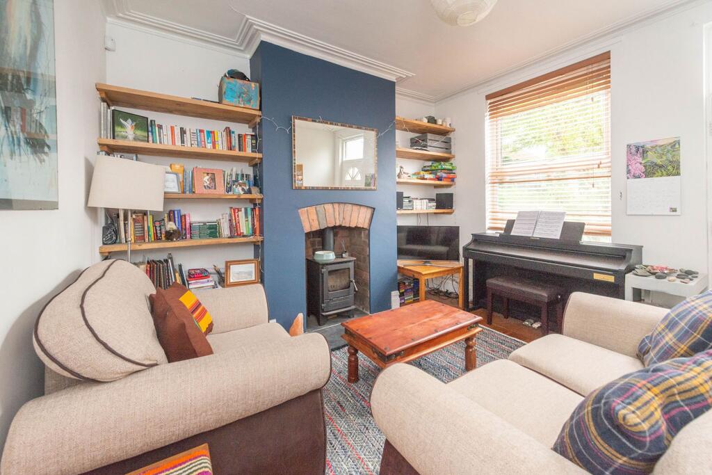 SITTING ROOM AND DINING KITCHEN