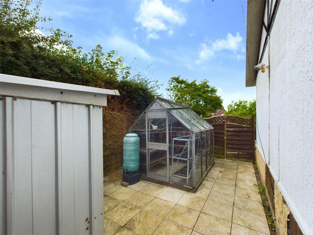 Rear Patio Area