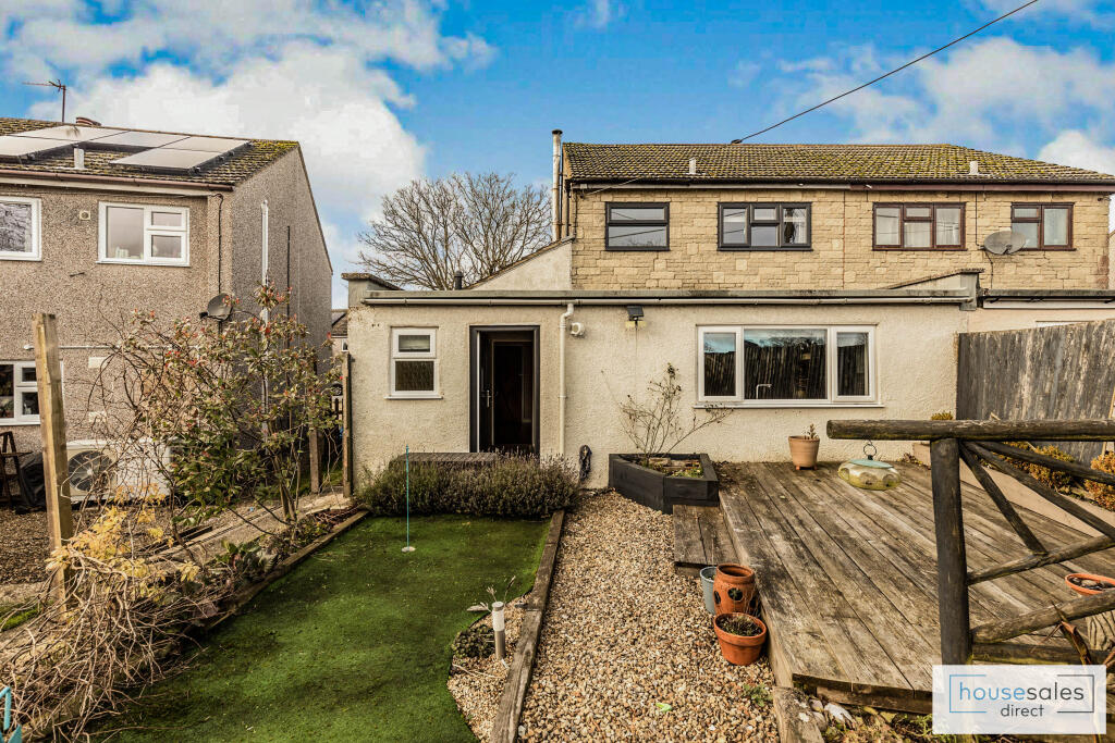 Rear of Property