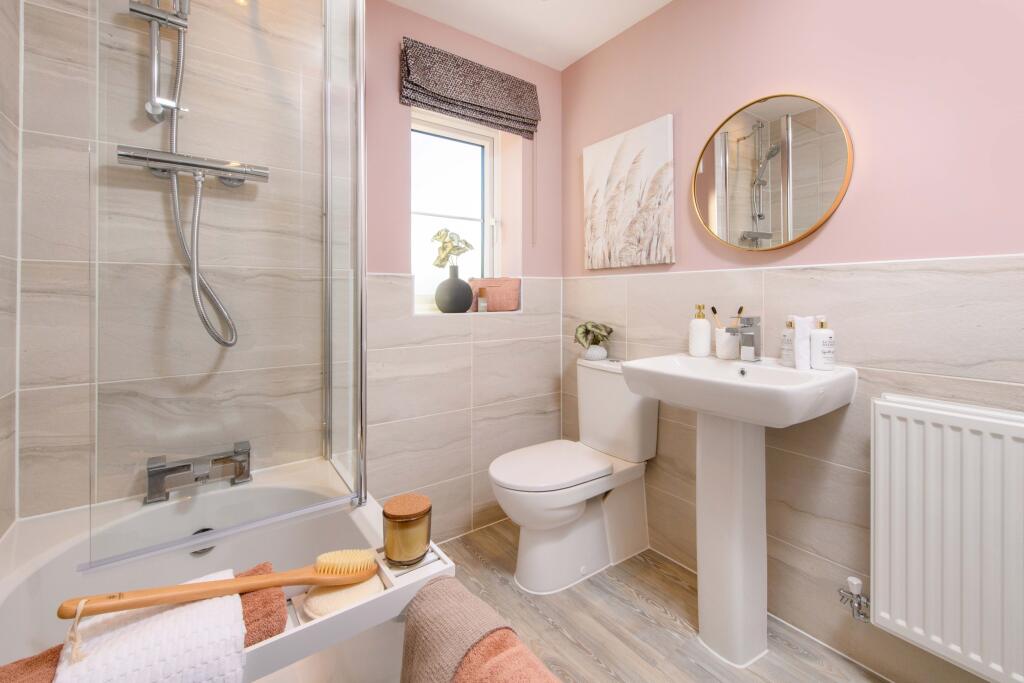 Bathroom in the woodcroft
