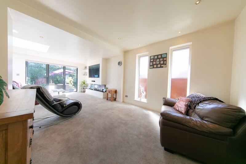 Open plan living room