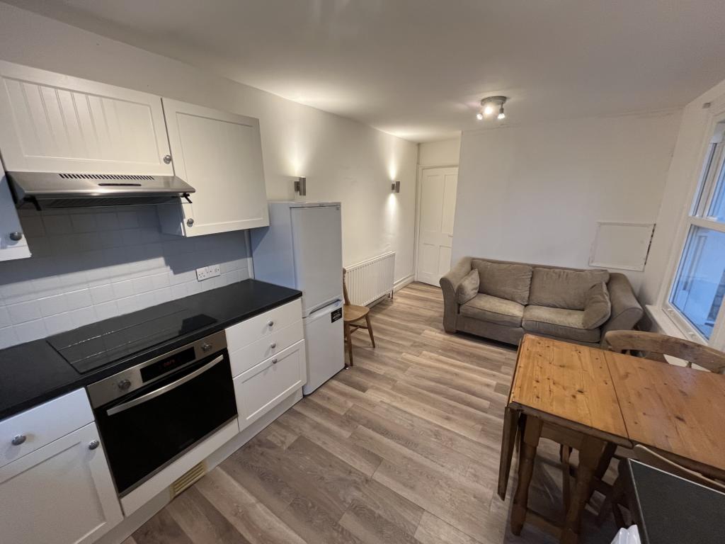 Kitchen/Dining/Living area