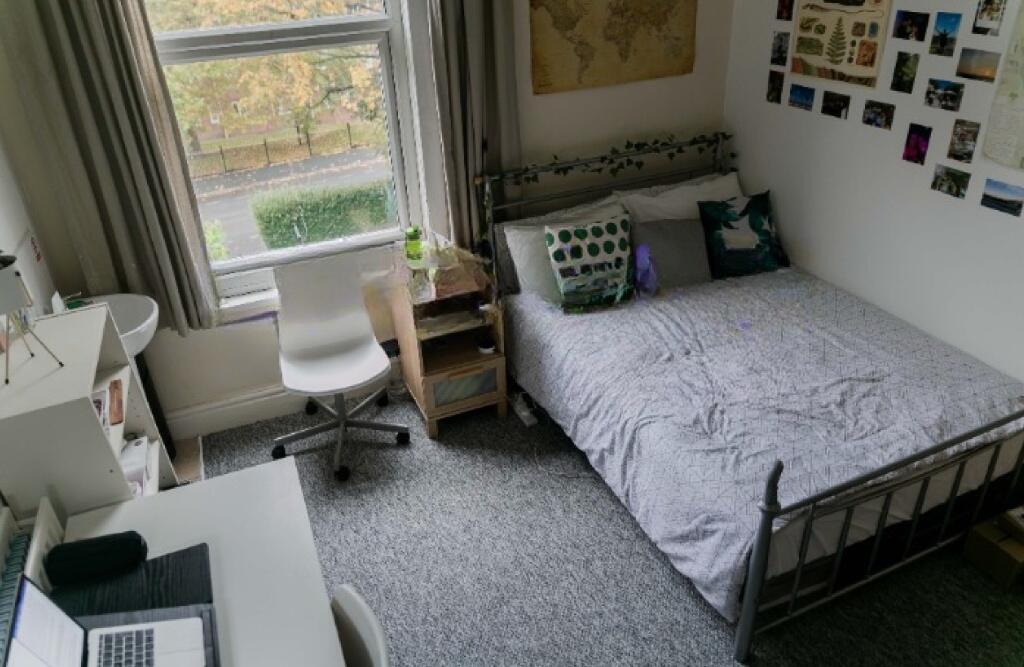 A cozy and well-maintained single bedroom featu...