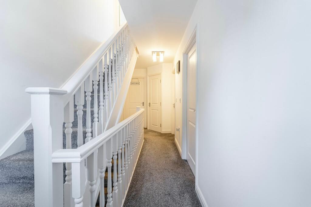 Stairs to top floor