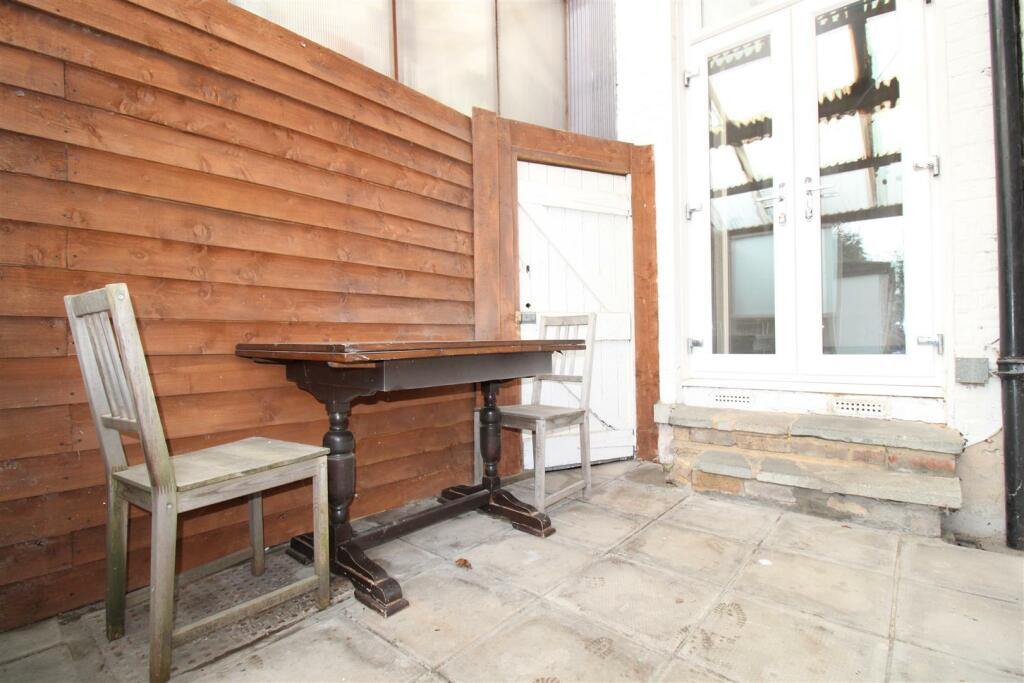 Outdoor seating area