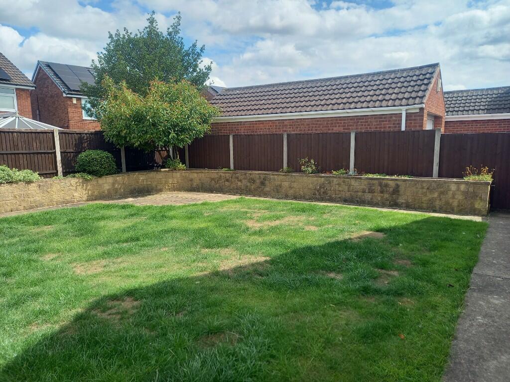 Rear garden