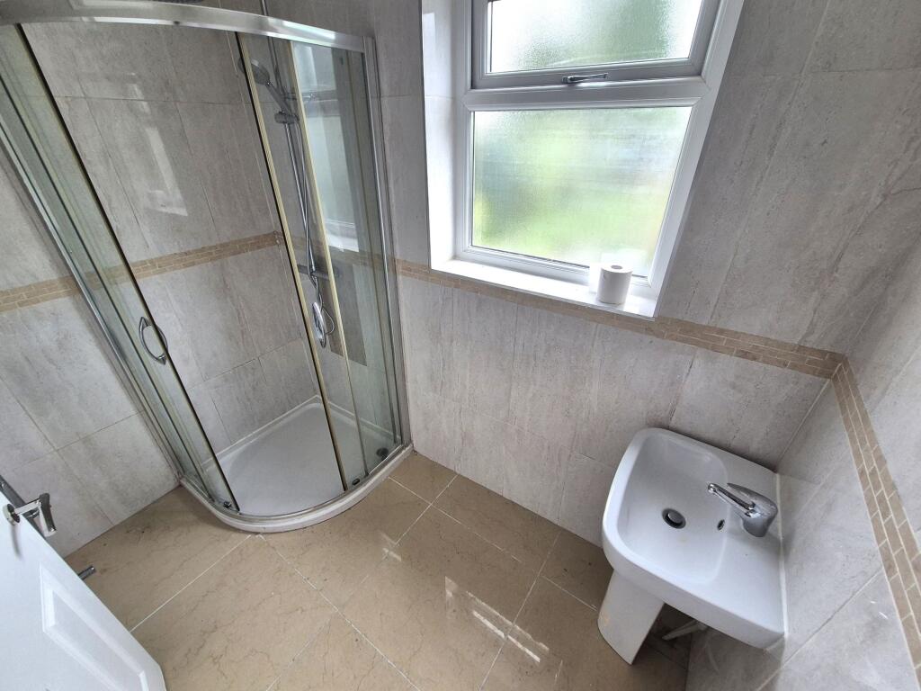 Downstairs shower room