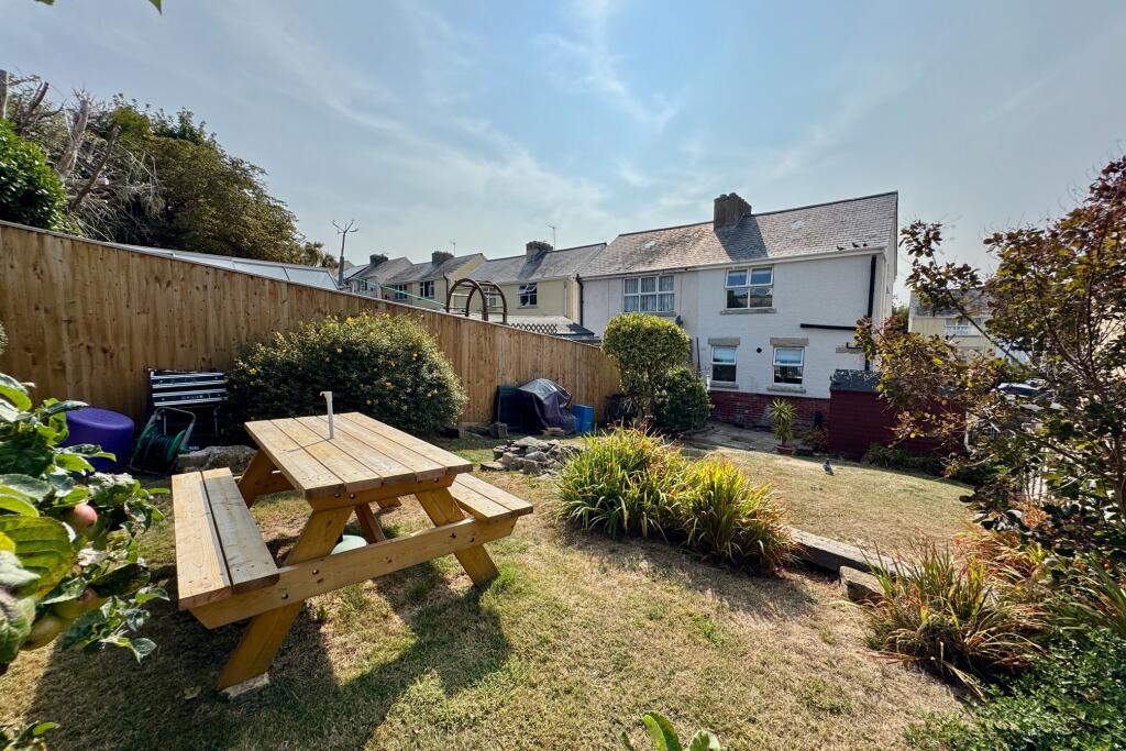 Rear of Property