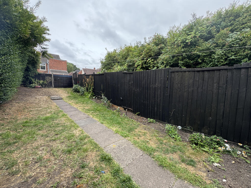 Rear garden