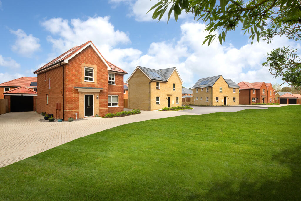 Outside view of 4 bedroom homes at Grey Towers Village