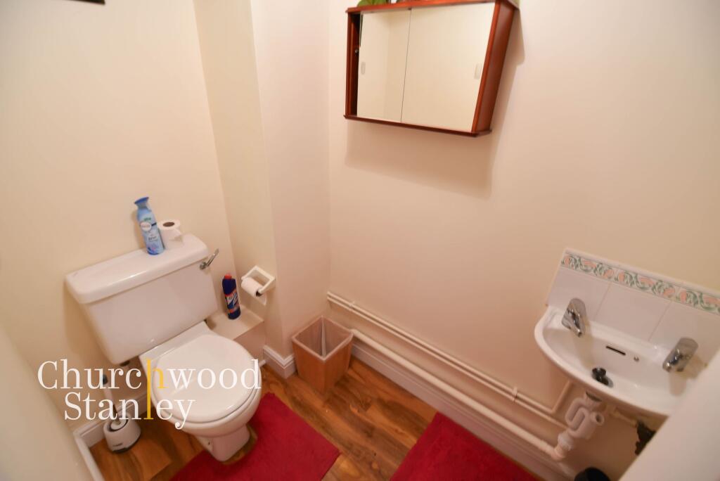 Ground floor cloakroom