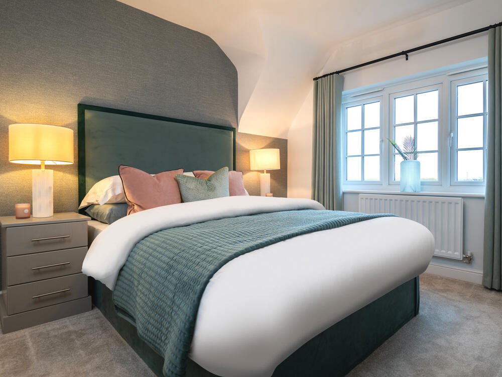 Redrow - The Letchworth Lifestyle - Bedroom 1 - 58051