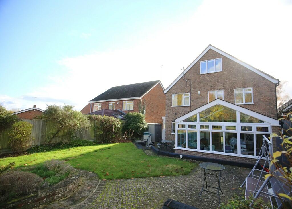 Rear of property
