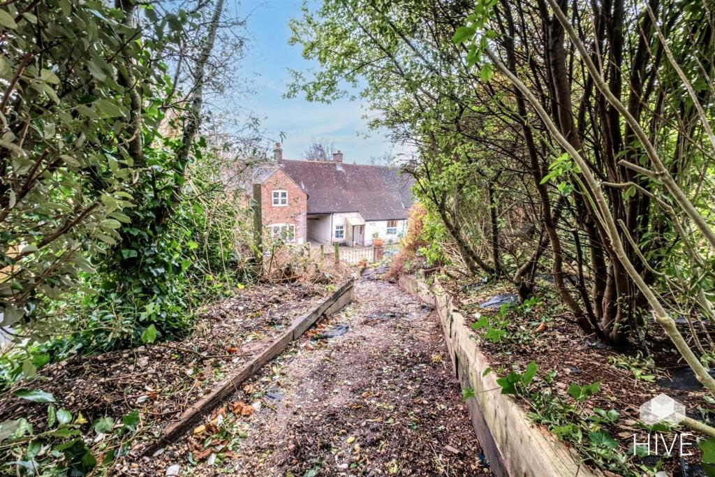 Path leading to top garden
