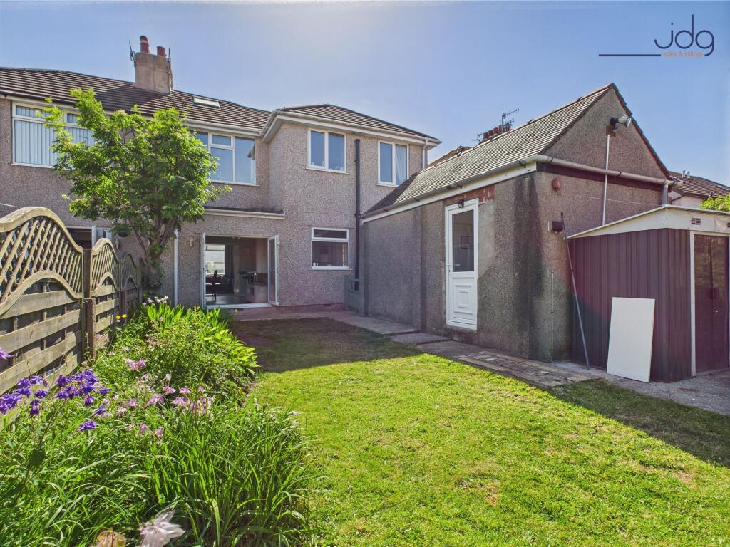 Rear of the Property