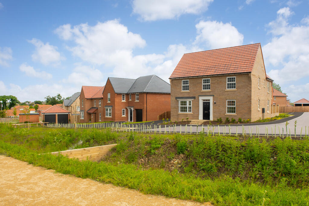 Outside view of 4 bedroom homes at Doxford Green