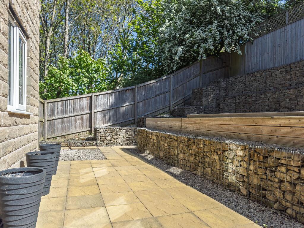 Rear patio