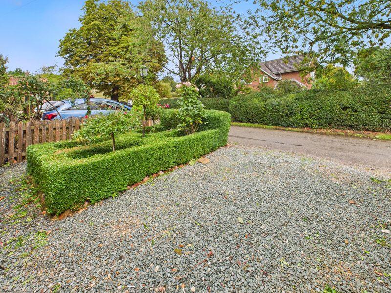 Parking area to frontage