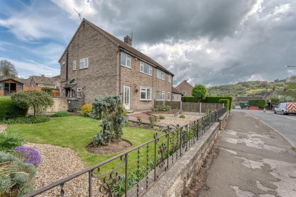 Front of the home and view towards Riber Castle.jp