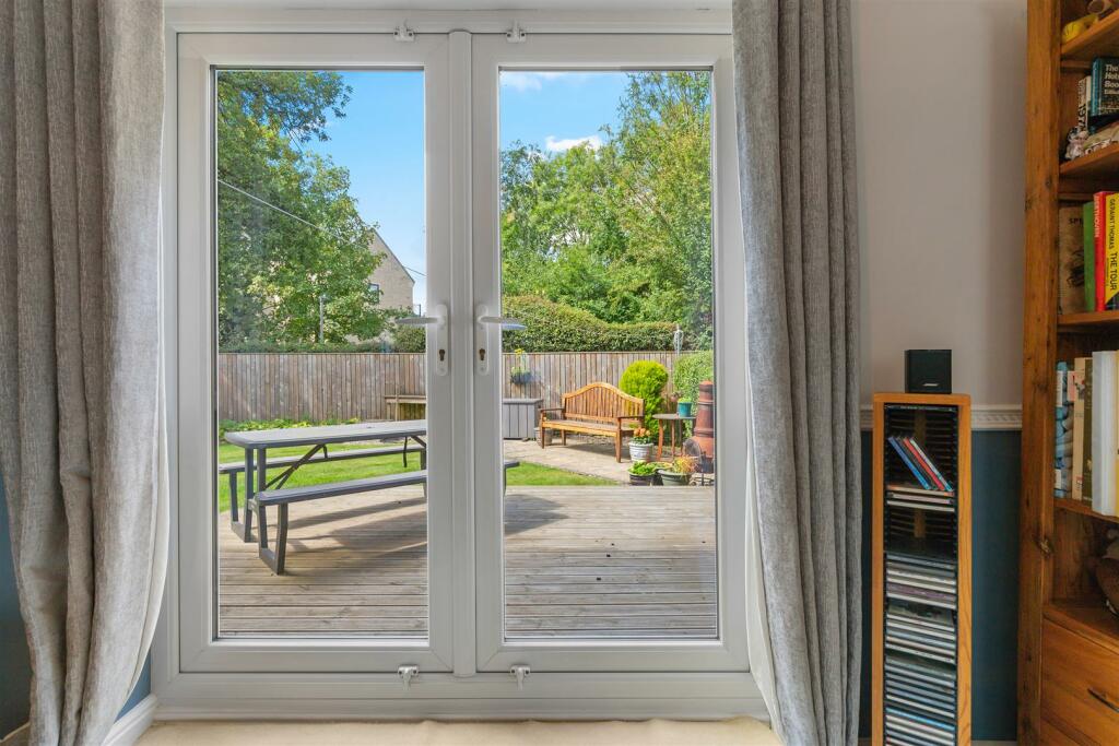 Sitting Room French Doors To Garden