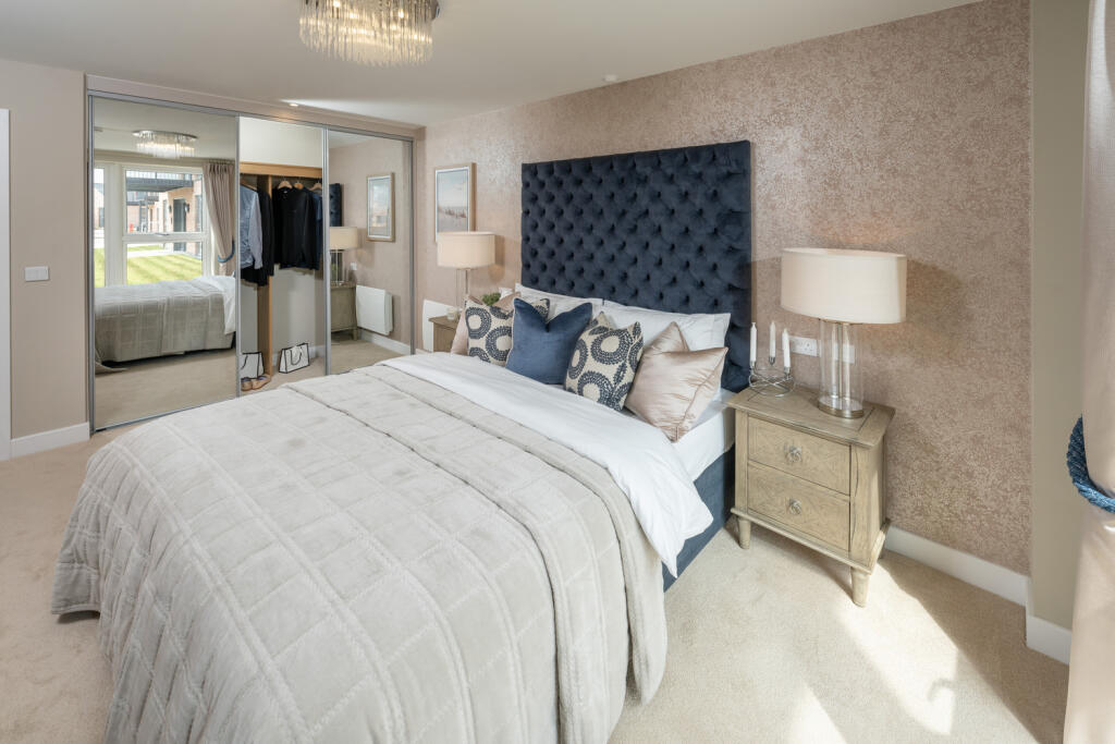 Show home bedroom