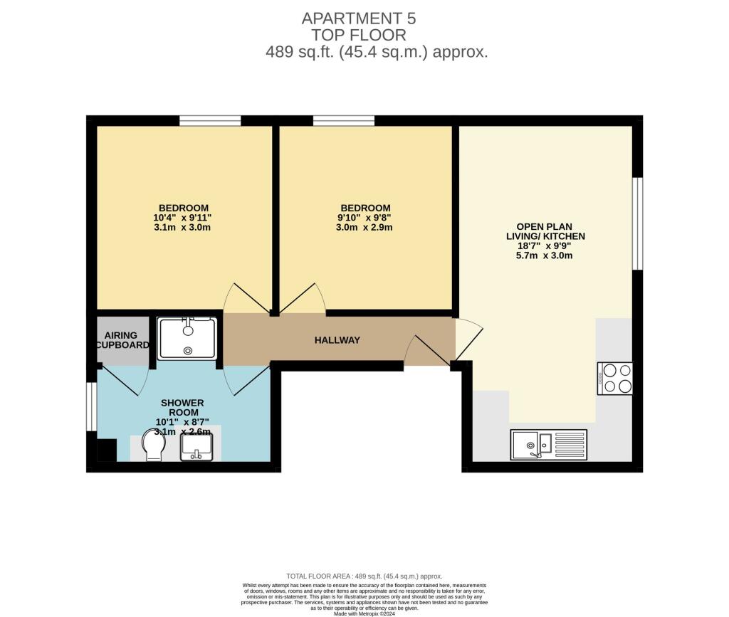 Apartment 5- Floorplan
