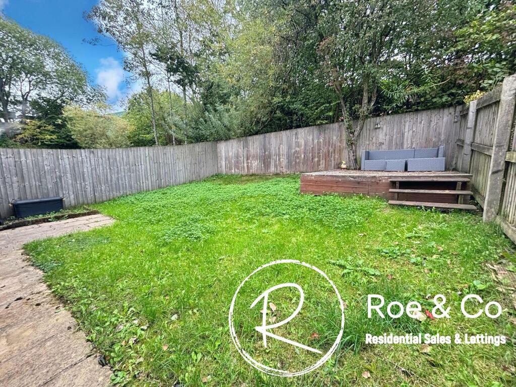 Rear garden