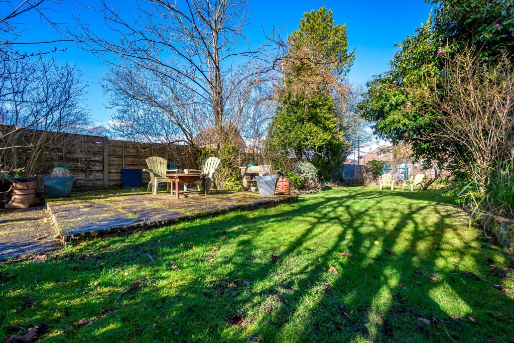 Rear Garden and Patio