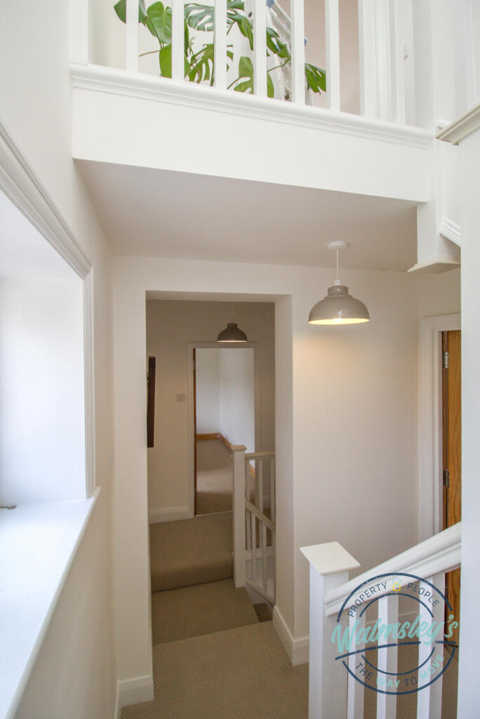 1st floor landing from staircase towards loft bedr