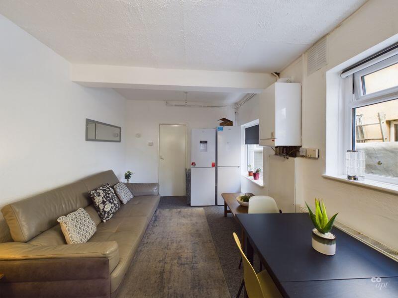 living and dining area