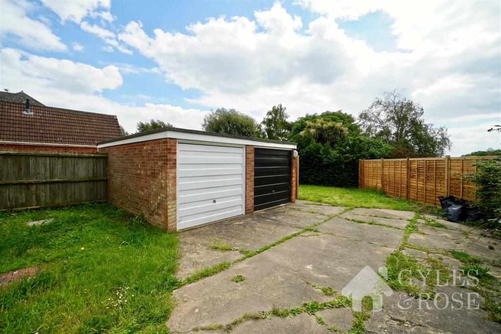 White garage