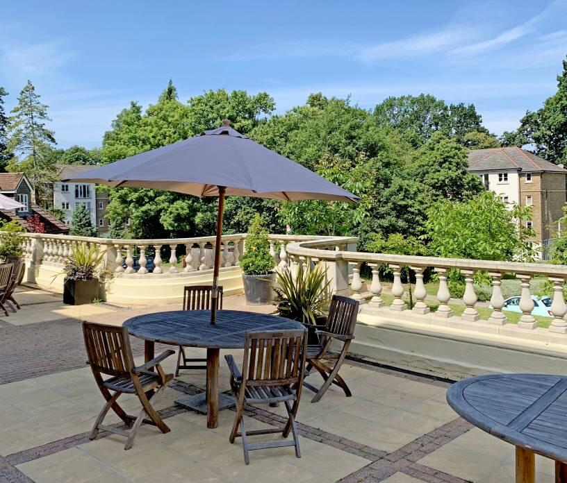 Main house terrace