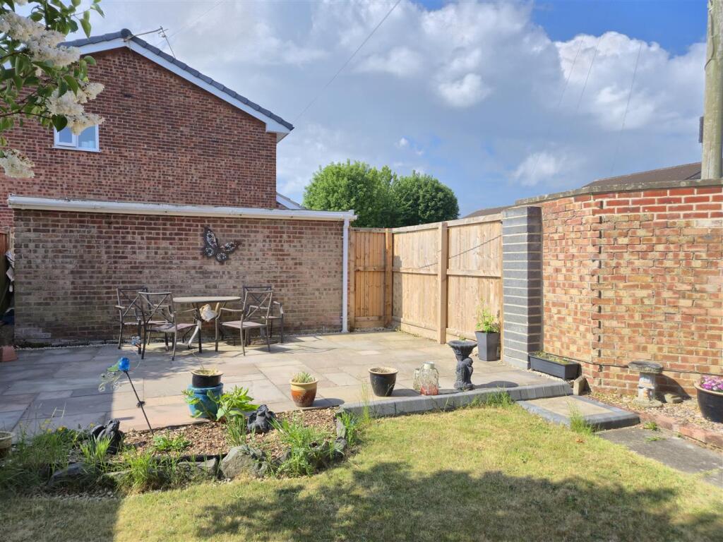 Private Rear Garden