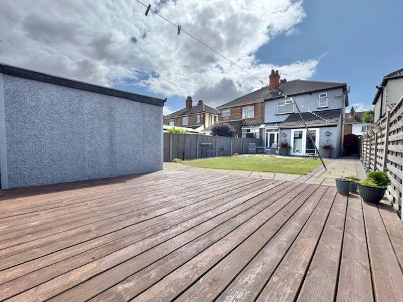 Rear garden