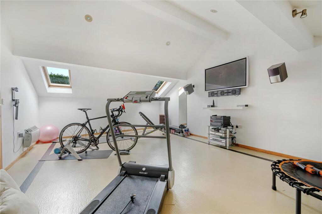 Gym Above Garage