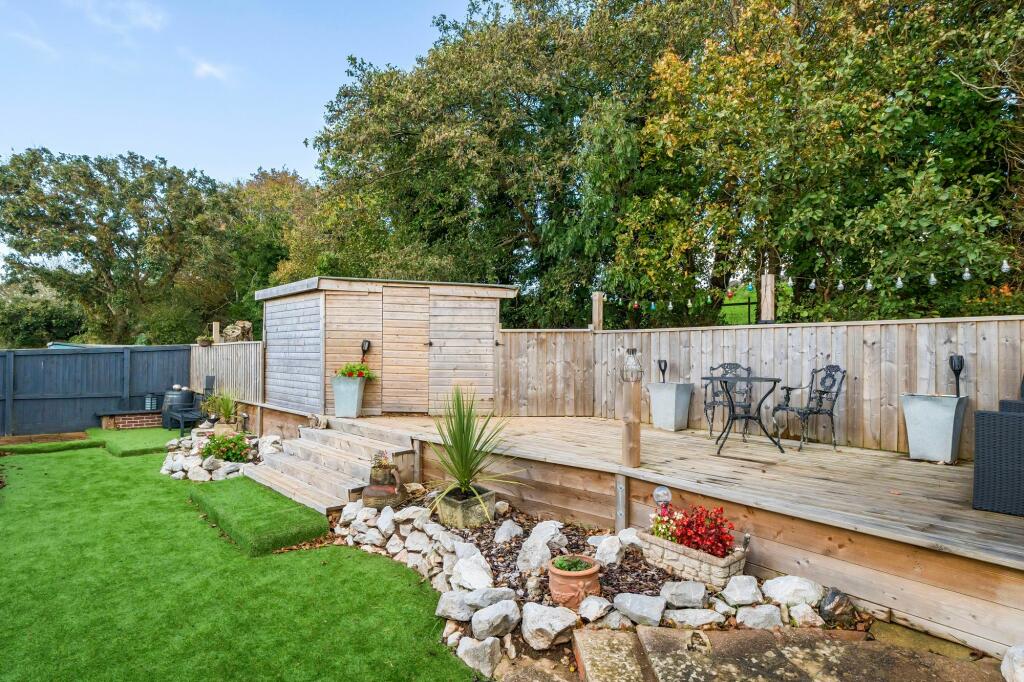Rear garden