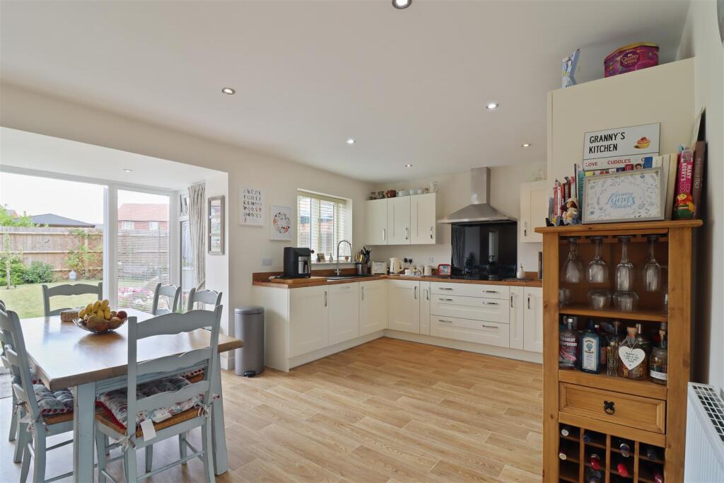 Kitchen, Living and Dining