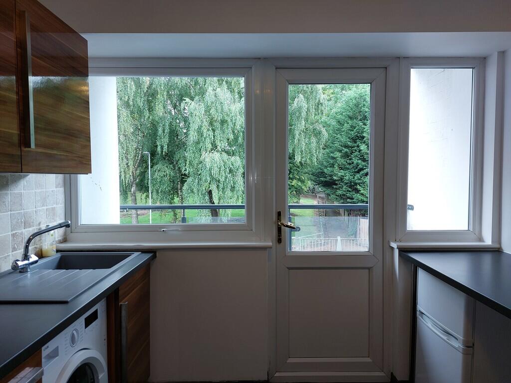 Kitchen and balco...