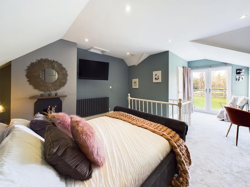 Master Bedroom with Juliette Balcony