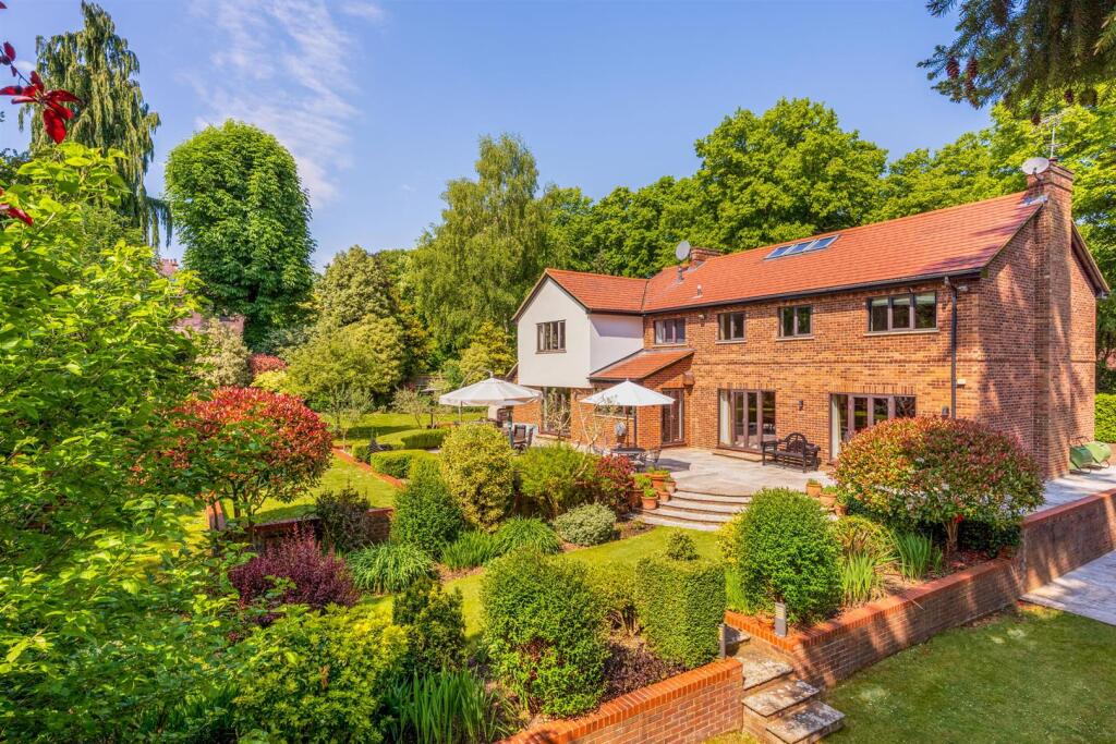 Rear elevation and gardens