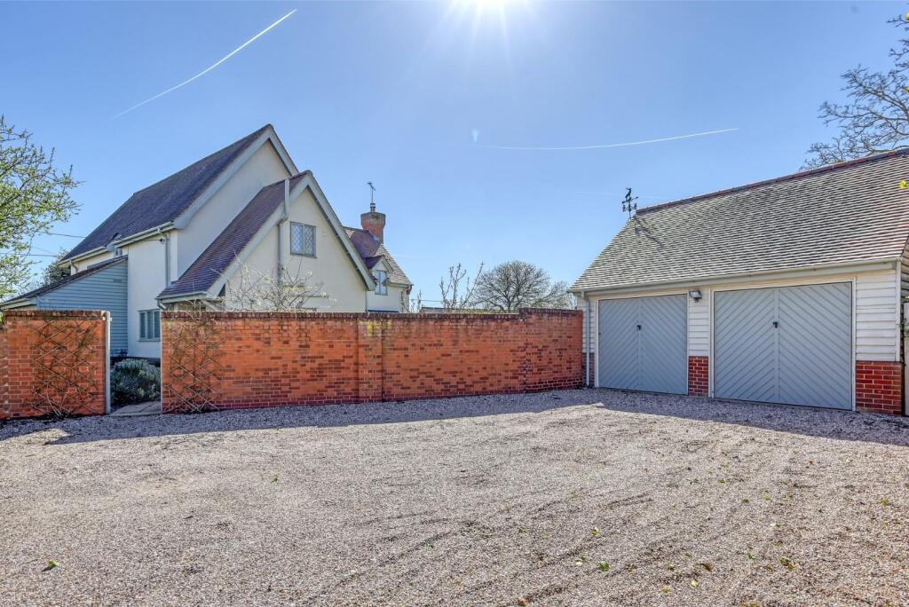 Double Garage With Driveway