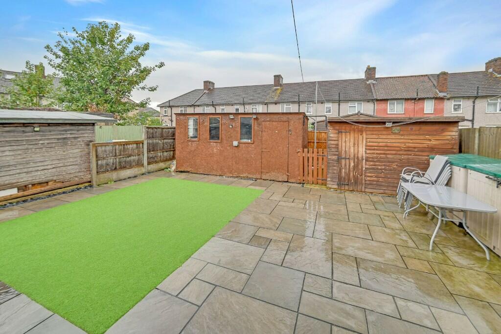 Private rear garden 