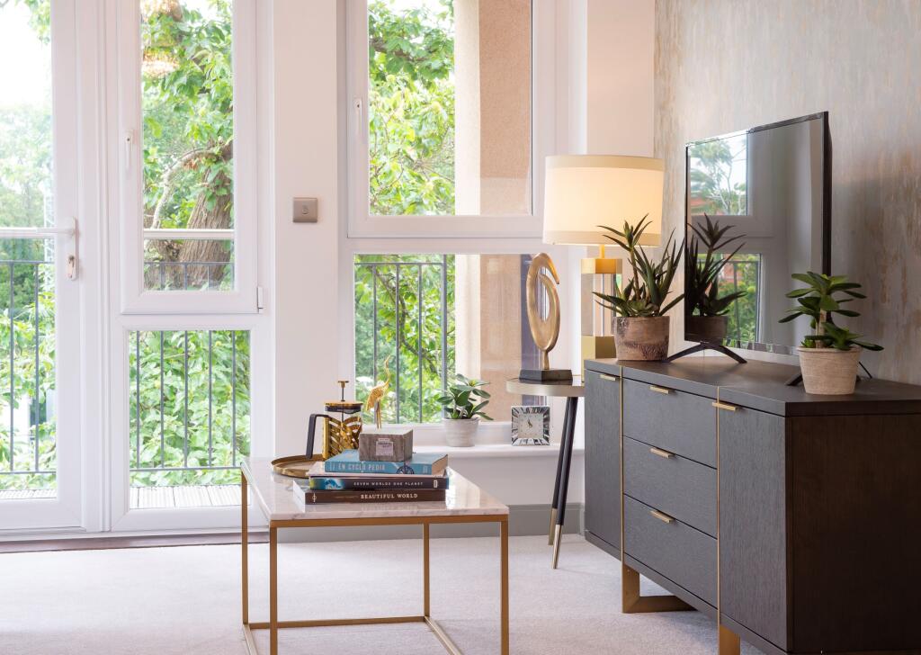Stylish show apartment interiors 