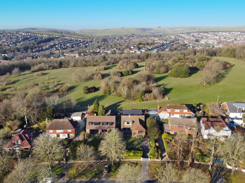 Aerial view whole site