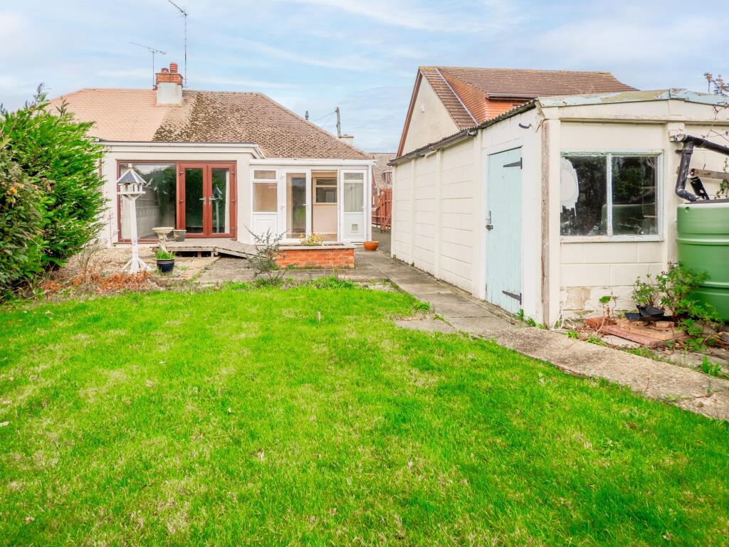 Back of property