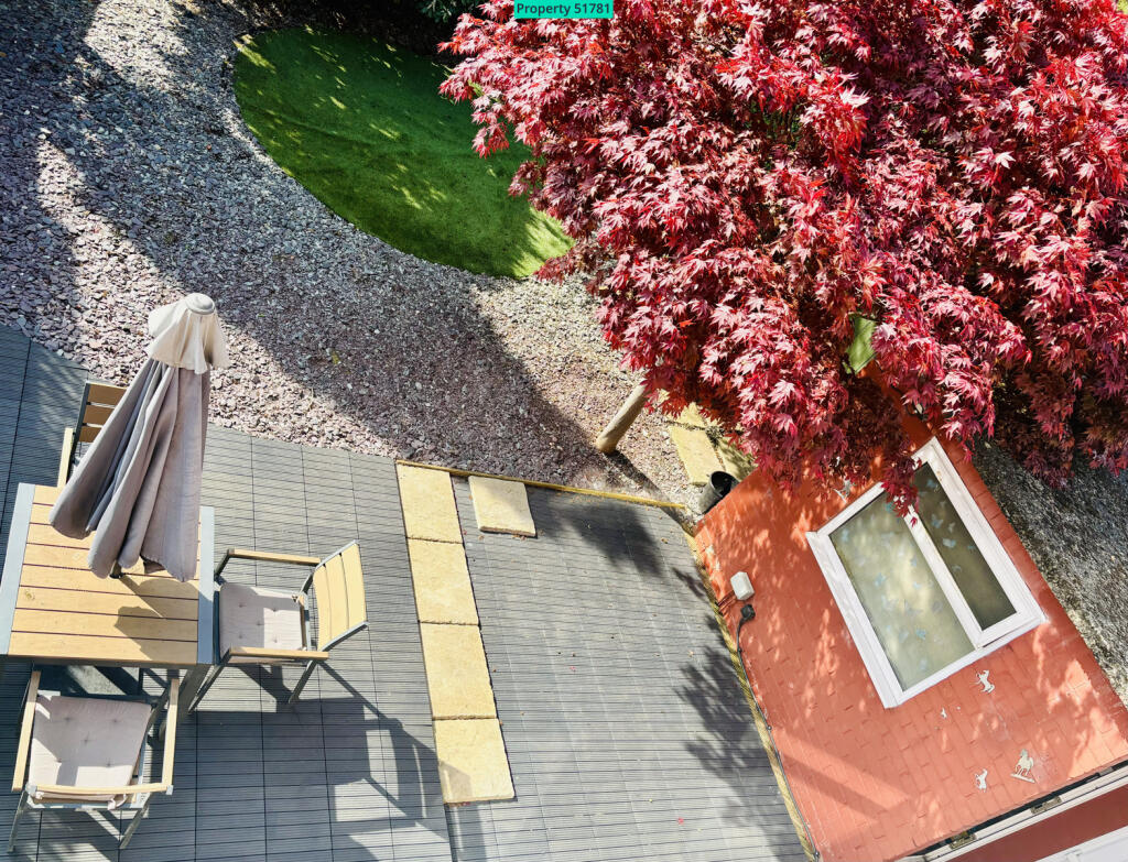 View of Garden from Bedroom