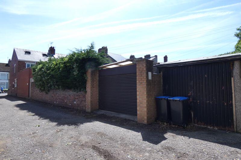 Garage door to off street parking/Drive